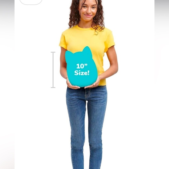 Kellytoy Squishmallows Cam The Cat in Christmas Holiday Sweater - Picture 5 of 5